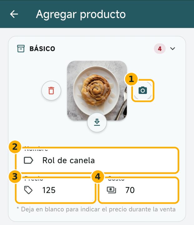 Paso 3: Llena los datos básicos