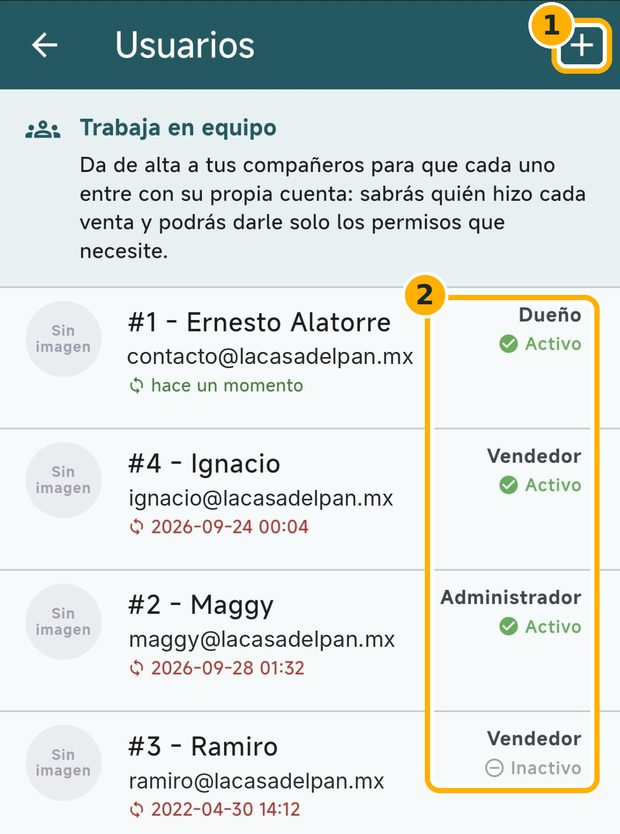 Paso 1: Abre Usuarios