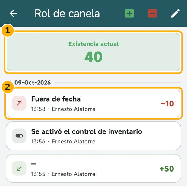 Paso 5: Revisa el historial