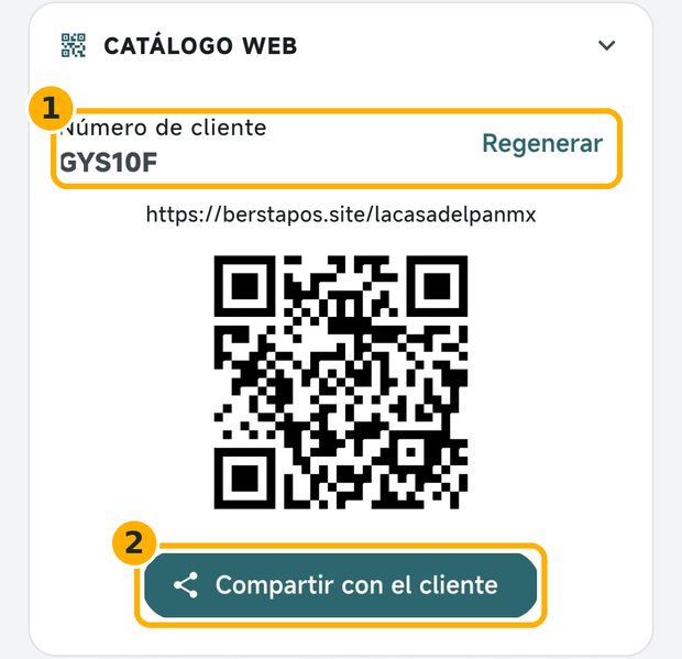 Paso 8: Dale a tus clientes su código