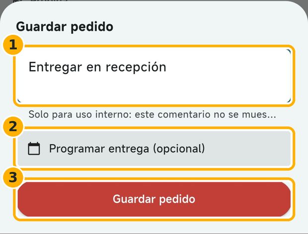 Paso 2: Agrega un comentario y la entrega
