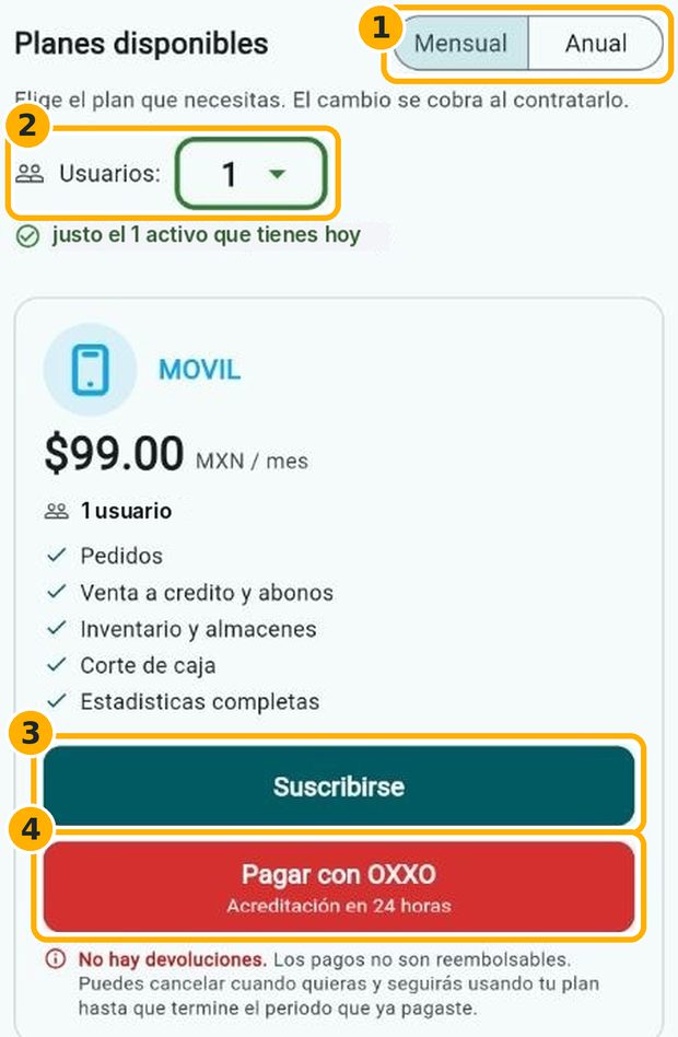 Paso 2: Elige tu plan