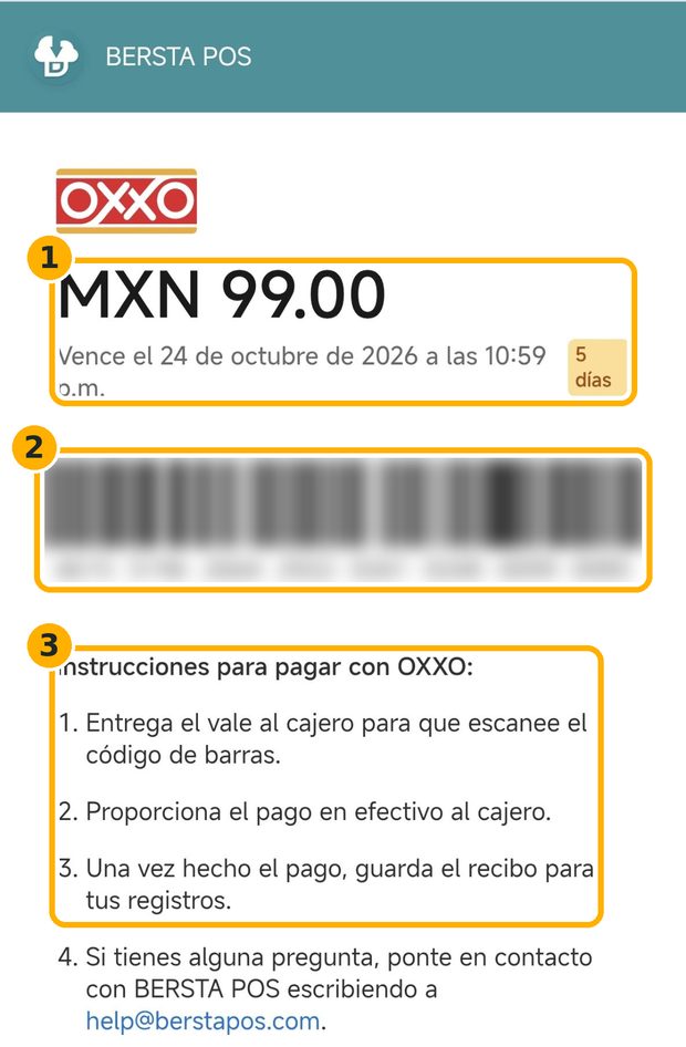 Paso 5: Lleva tu ficha a OXXO